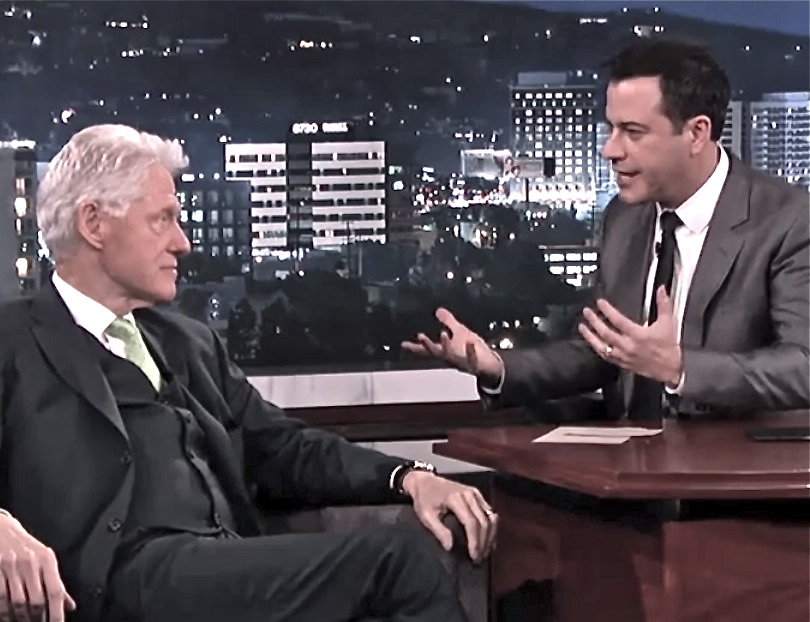 Bill Clinton openly discusses about ETs