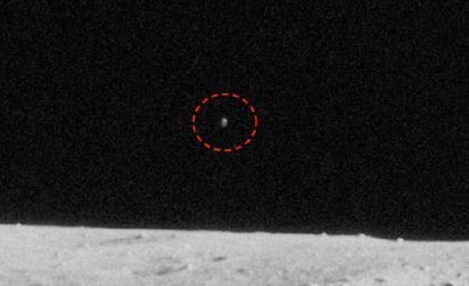 Close-Up Of “Alien Drone” Monitoring Apollo 12
