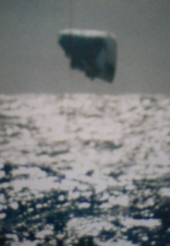 Another capture of a large Triangular shaped UFO