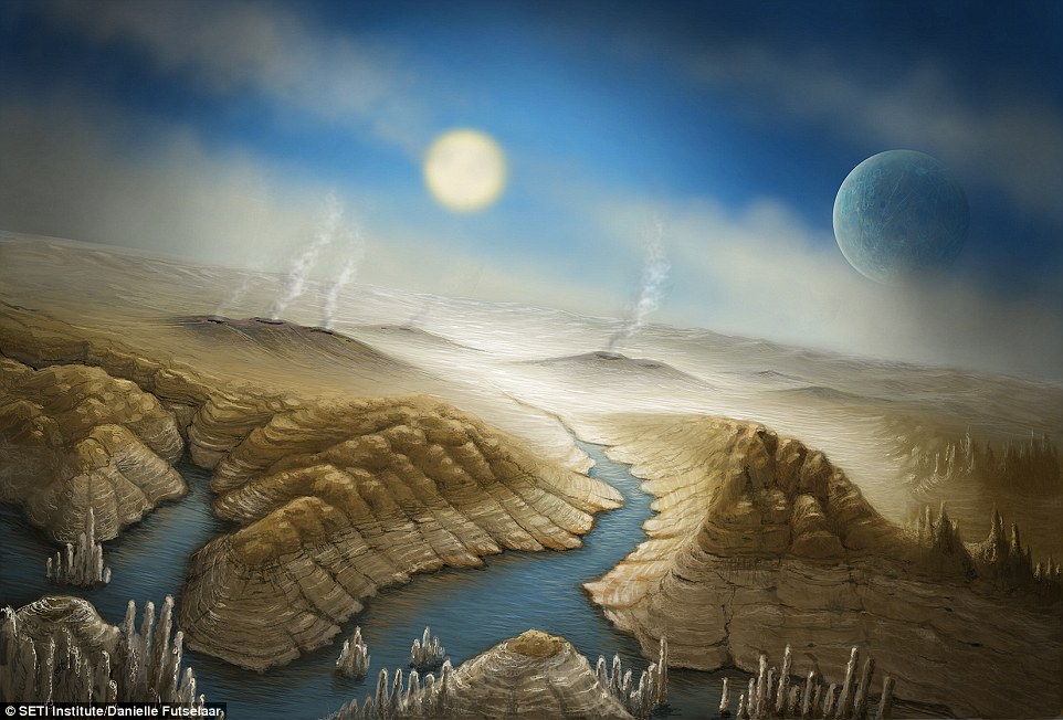 NASA's negative image of their recent 'exo-planet' find, showing signs of ZERO life!