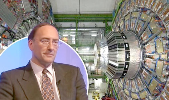 Simon Parkes and the Large Hadron Collider.