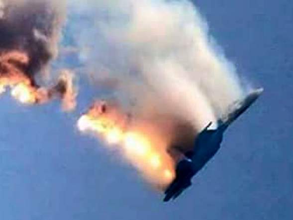 The Russian warplane shot down by Turkey