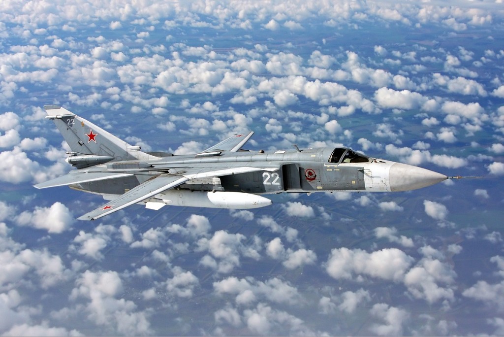 A Russian SU-24