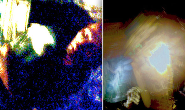 The woman claimed these images appeared on her phone after the "abduction"