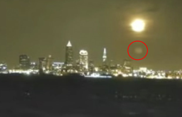 The orb below the Moon is Nemesis Giant, according to Dill Martin