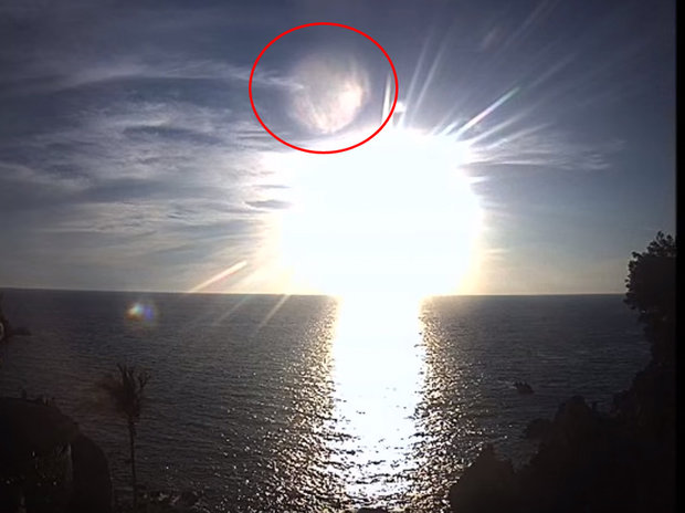 Dill Martin claims the planet was spotted above Mexico