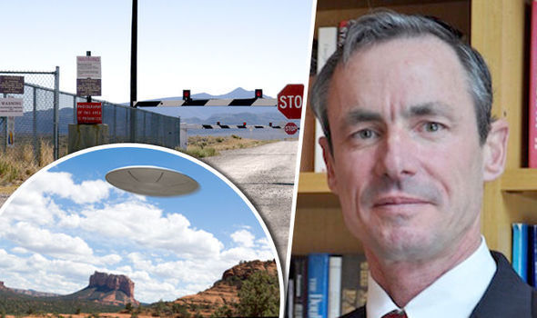 Chris Mellon says Hillary Clinton won't get access to files on Area 51 (top left) and UFOs